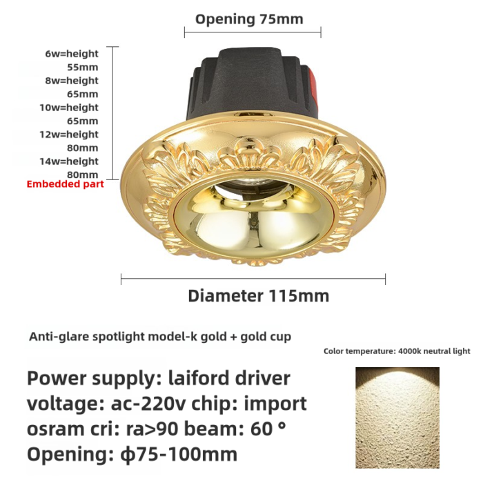 T004 Downlight - Image 2