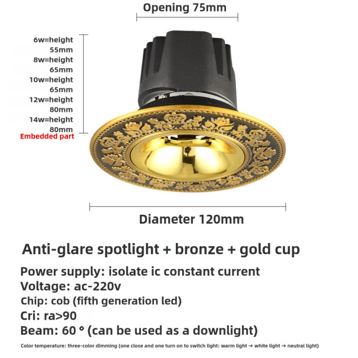 T009 Downlight - Image 2