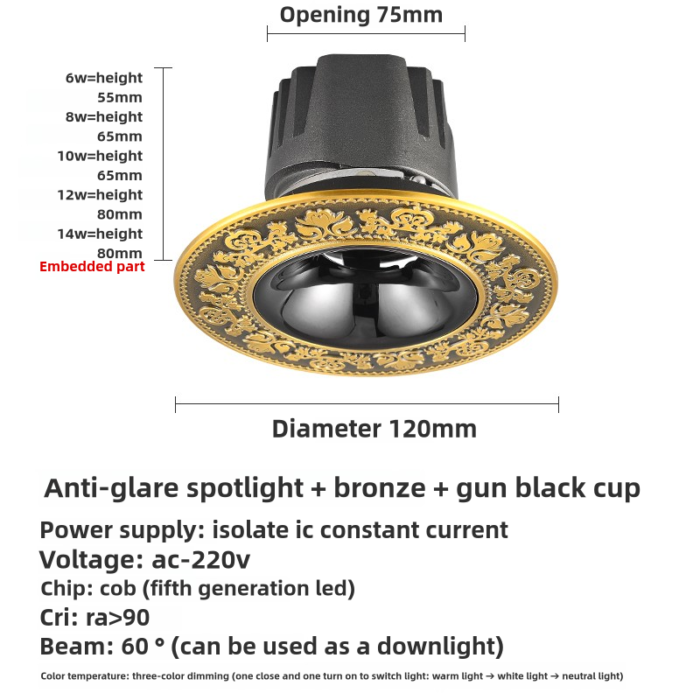 T009 Downlight - Image 3