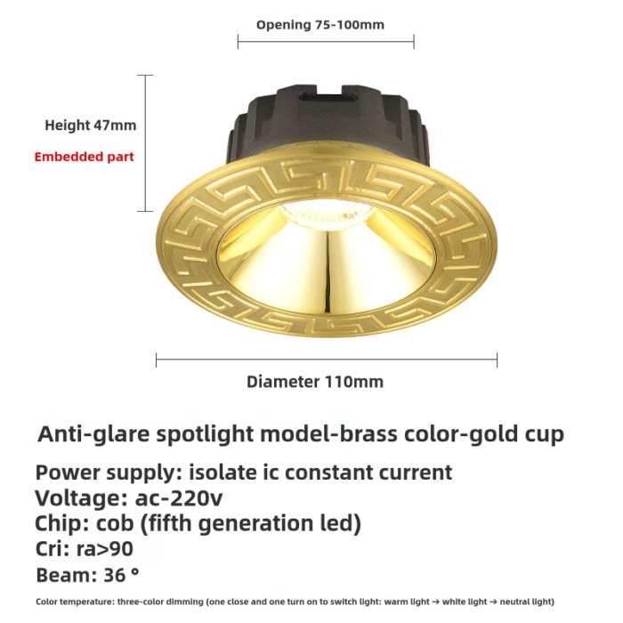 T207 Downlight - Image 2