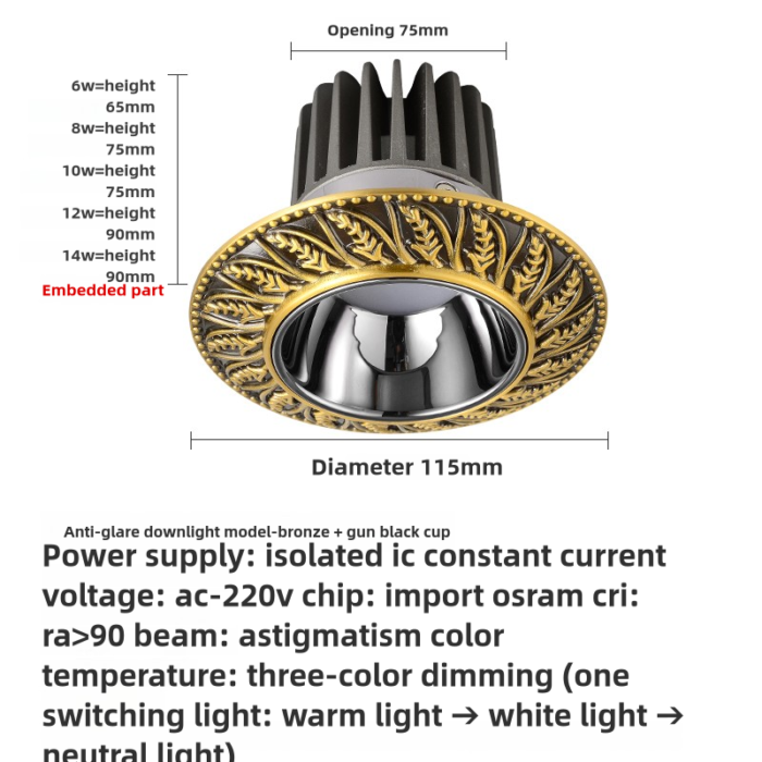 T099 Downlight - Image 3