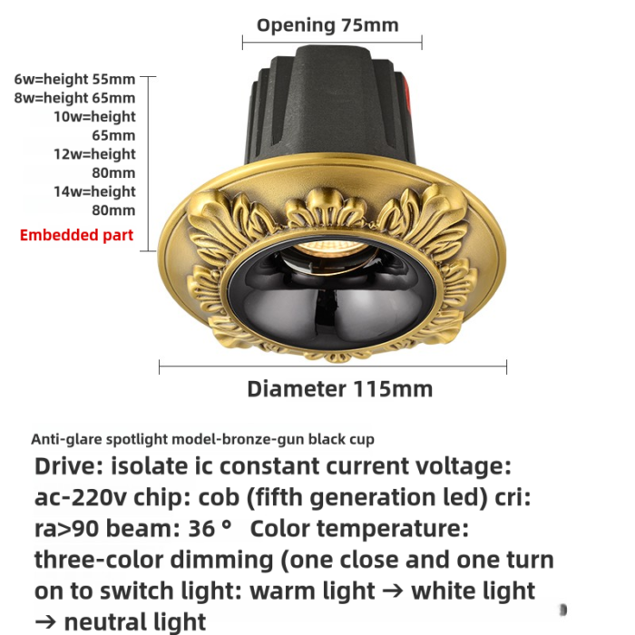 T001 Downlight - Image 4