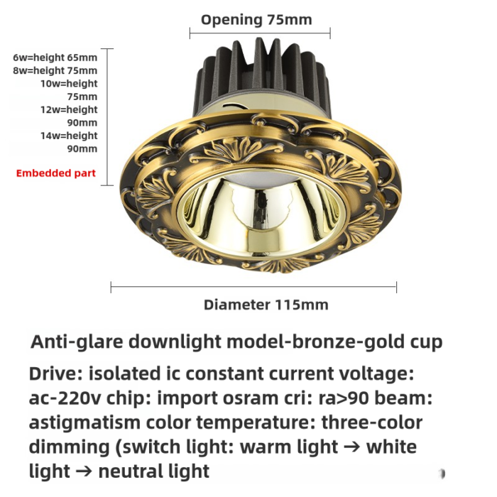 T003 Downlight - Image 3