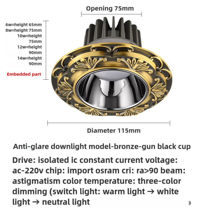 T003 Downlight - Image 4