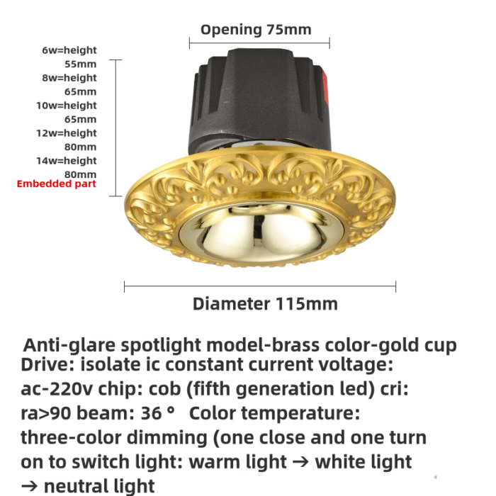 T101 Downlight - Image 4