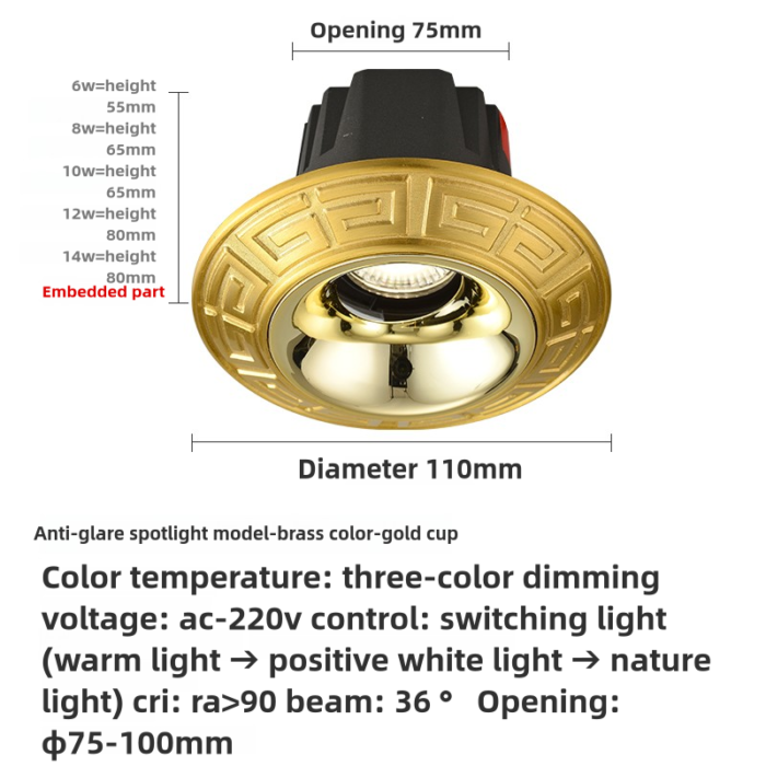 T108 Downlight - Image 5